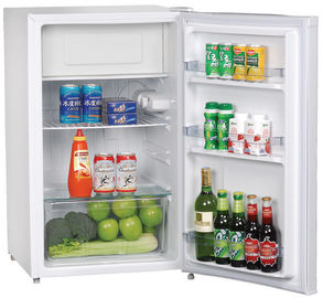 China Branco sob o mini refrigerador contrário/refrigerador do dormitório mini com o congelador que trava a porta fornecedor