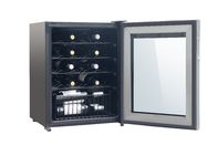 Um silêncio de 70 litros construiu no refrigerador de vinho com as prateleiras da temperatura constante 4