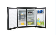 Projeto incorporado de lado a lado do refrigerador e do congelador, refrigerador branco da porta dobro