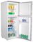 Refrigerador compacto de prata da porta dobro, punho Recessed do congelador de refrigerador da barra de 2 portas fornecedor