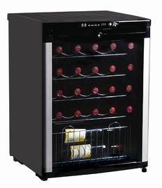Ajustes de temperatura múltiplos bondes controlados do refrigerador de vinho da temperatura